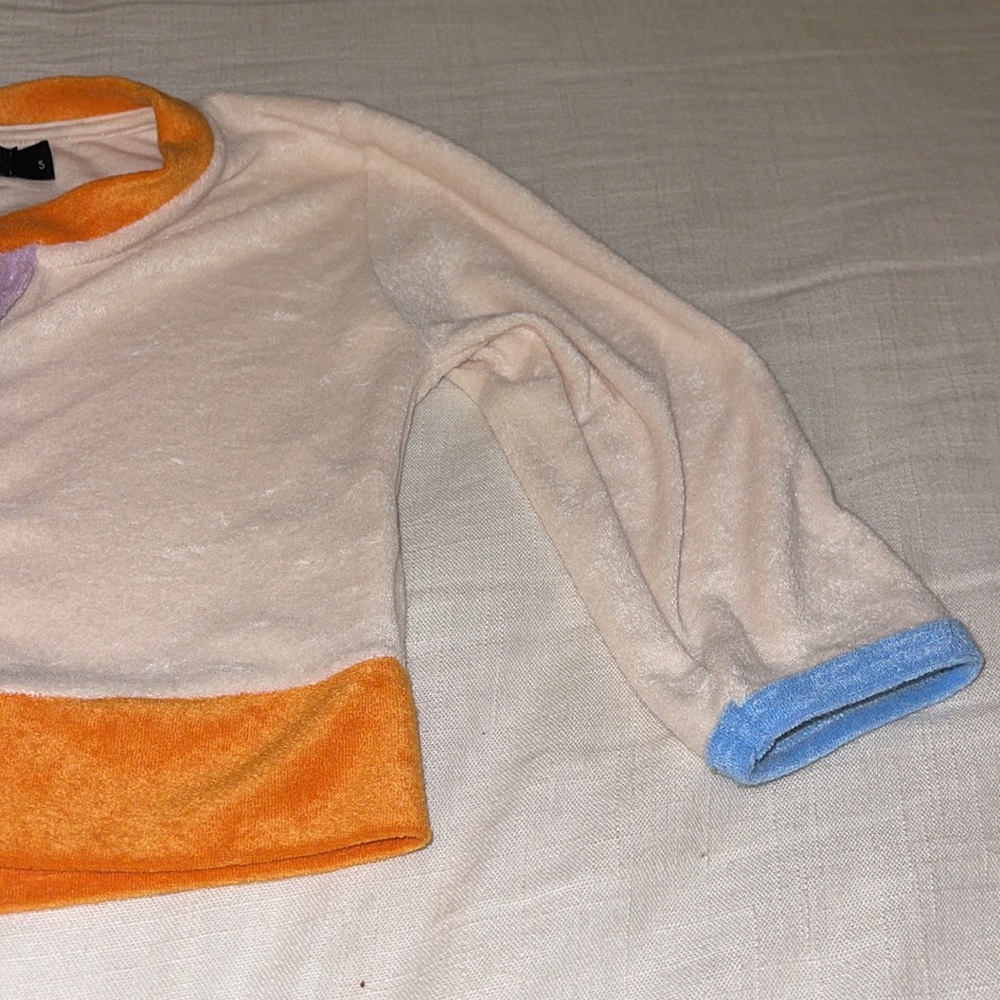 free people // pastiche jules towel crop top nwot - Picture 7 of 10